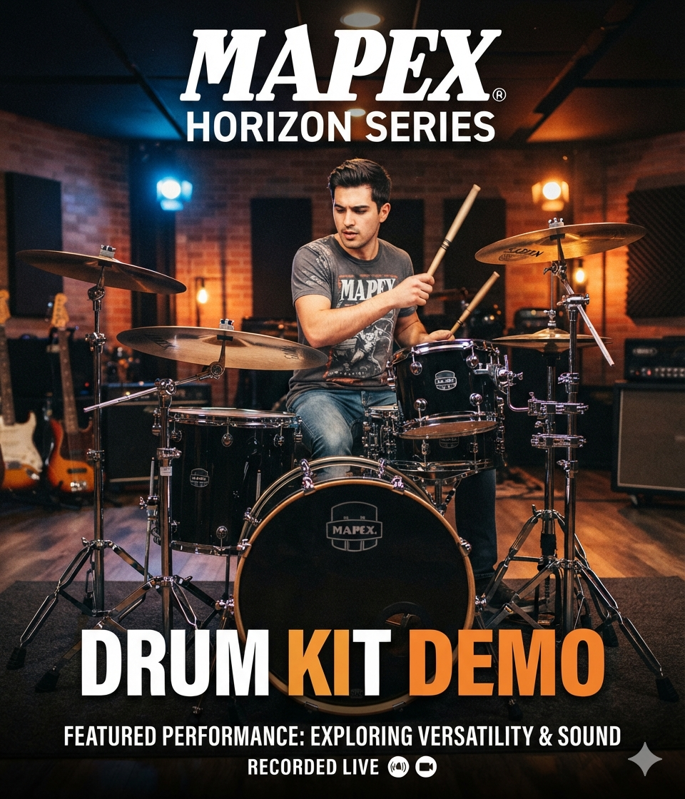 Mapex Horizon Series drum kit demo